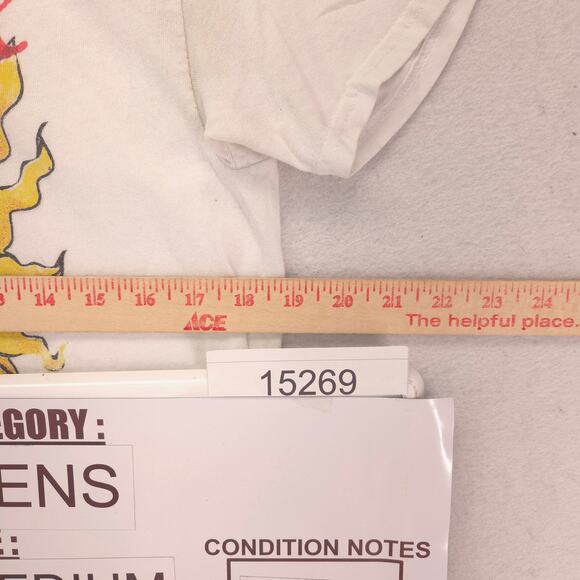 Sublime Band Short Sleeve Crew Neck Graphic T Shirt Mens Size Medium M White - Picture 7 of 9